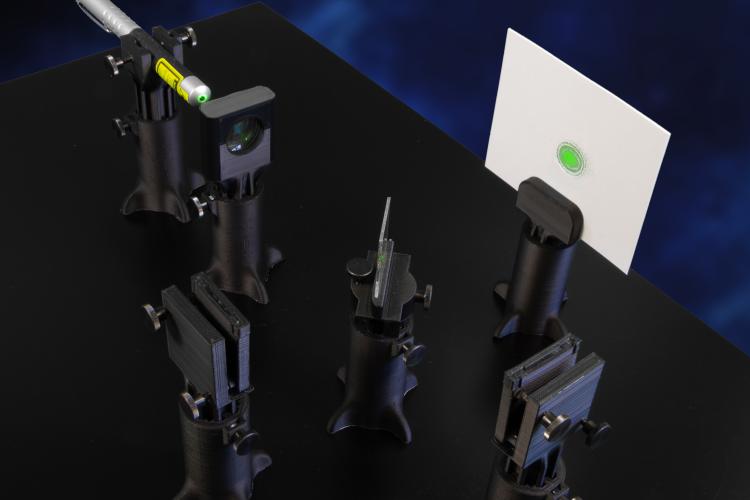 3D-printed Laserlab setup with the Michelson Interferometer setup