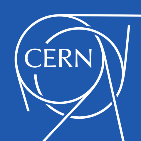 Logo of CERN. 