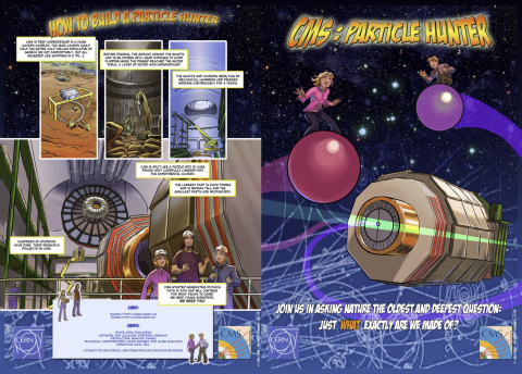 Screenshot of the CMS comic book. 