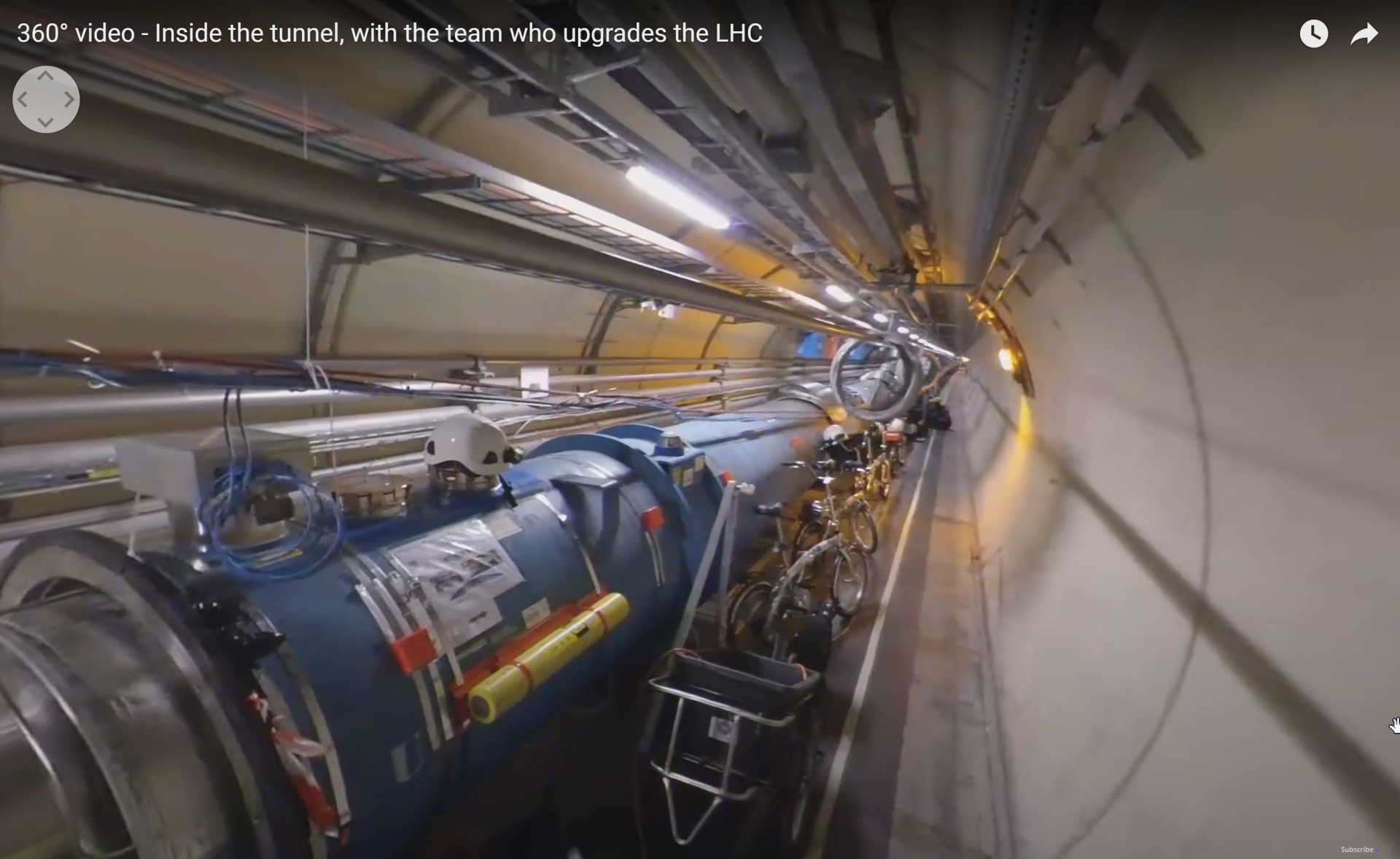 360° video – Inside the tunnel, with the team who upgrades the LHC