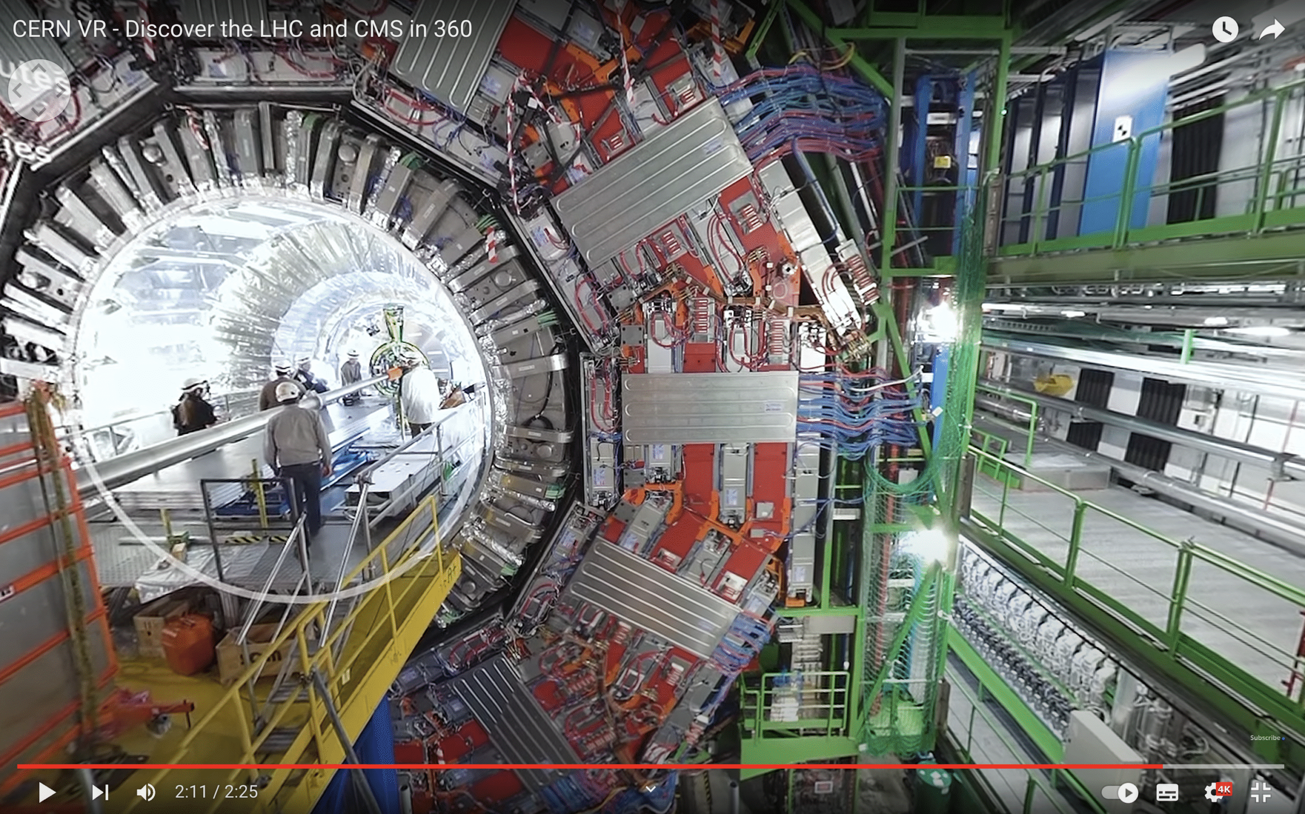 CERN VR – Discover the LHC and CMS in 360