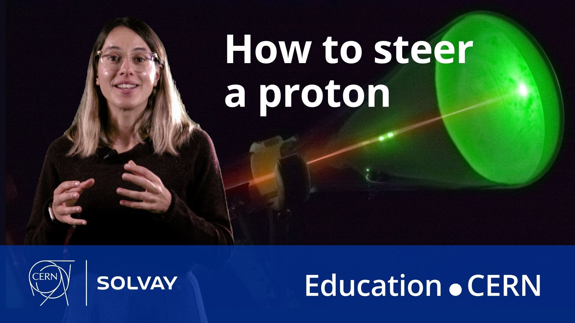 Electromagnetic adventures #1: How to steer a proton