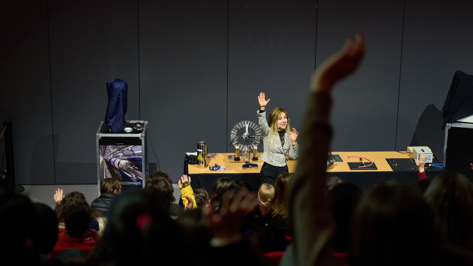 Science Show: Journey through a Detector